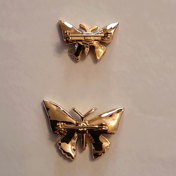 Lot Vtg. Butterfly Brooches/Pins - Picture 7 of 11